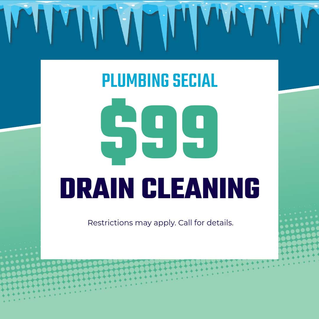 $99 drain cleaning
